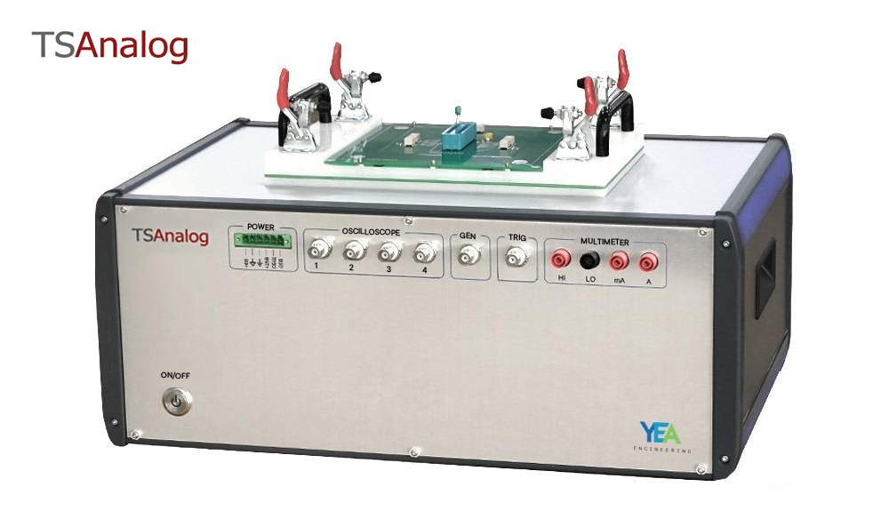 TSAnalog - tester for control, measurement of analog ICs