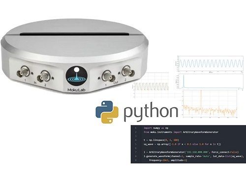 Get a Python course with the purchase of Moku:Lab and Moku:Go