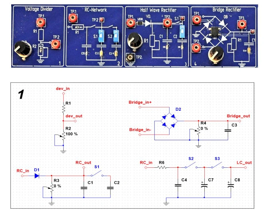 Trainer Board For Circuit Design — Modular Engineering